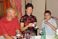 André, Moni und Arne